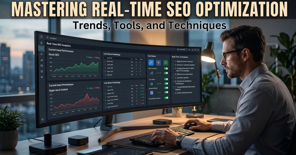 Mastering Real-Time SEO Optimization: Trends, Tools, and Techniques