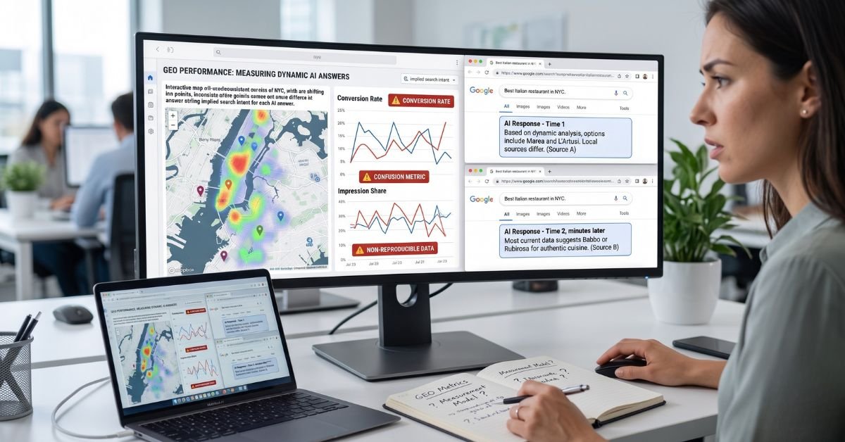 How to Measure GEO Performance When AI Answers Keep Changing